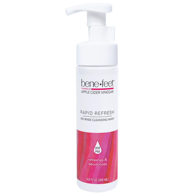 RAPID REFRESH <p> NO RINSE CLEANSING WASH Benefeet - Experience the Benefeet Difference 