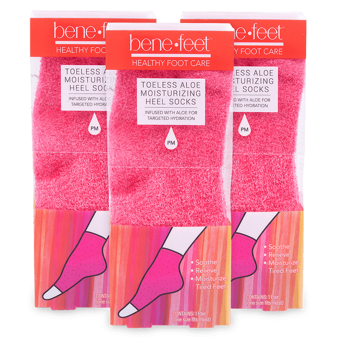 MOISTURIZING <p>HEEL SOCKS Benefeet - Experience the Benefeet Difference Buy 2 Get 1 Free 