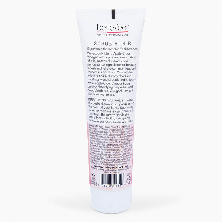 SCRUB-A-DUB <p>COOLING FOOT SCRUB Benefeet - Experience the Benefeet Difference 