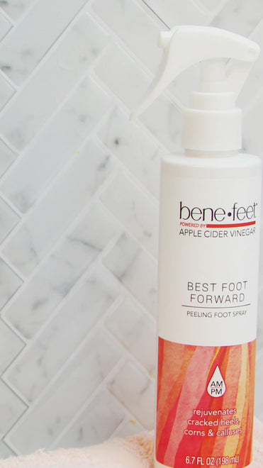 BEST FOOT FORWARD <p>PEELING FOOT SPRAY